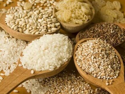 some cereals are allowed in case of pancreatitis
