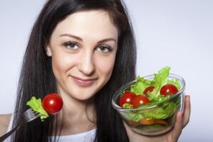 eating vegetable salad for weight loss in a week