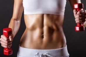 toned body after losing weight in less than a week