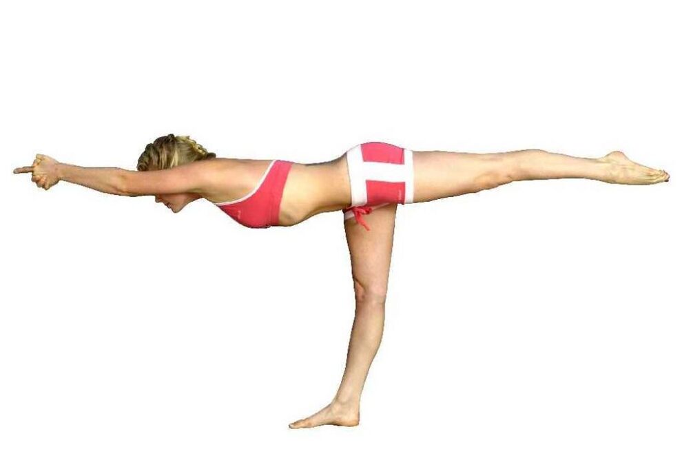 Balancing on an incline on one leg helps you lose weight